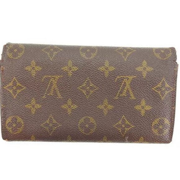 Louis Vuitton Long Wallet Monogram Monogram Canvas Authentic Used - Picture 11 of 13